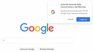 agcm google antitrust homepage